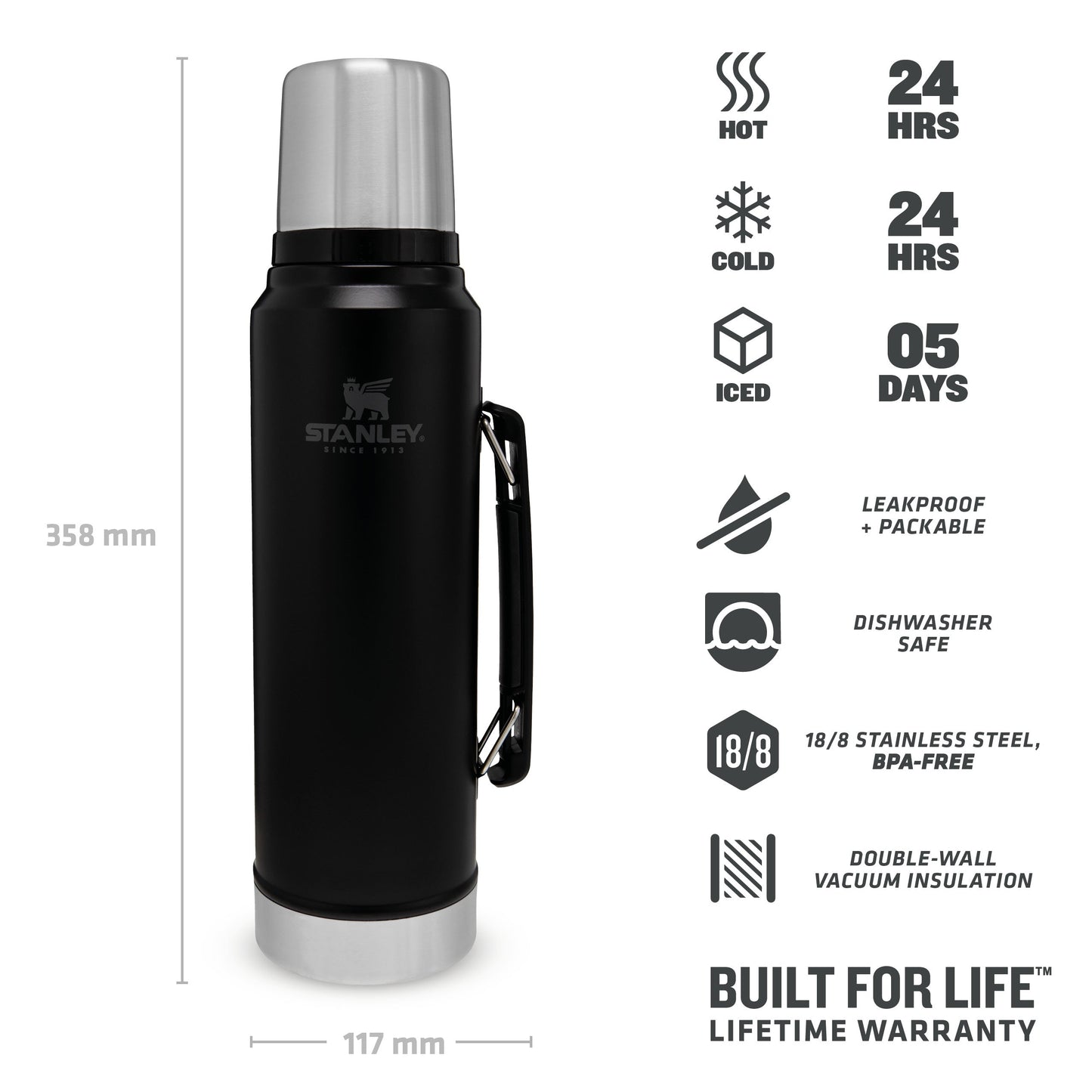 Stanley Classic Legendary Bottle | 1.0L