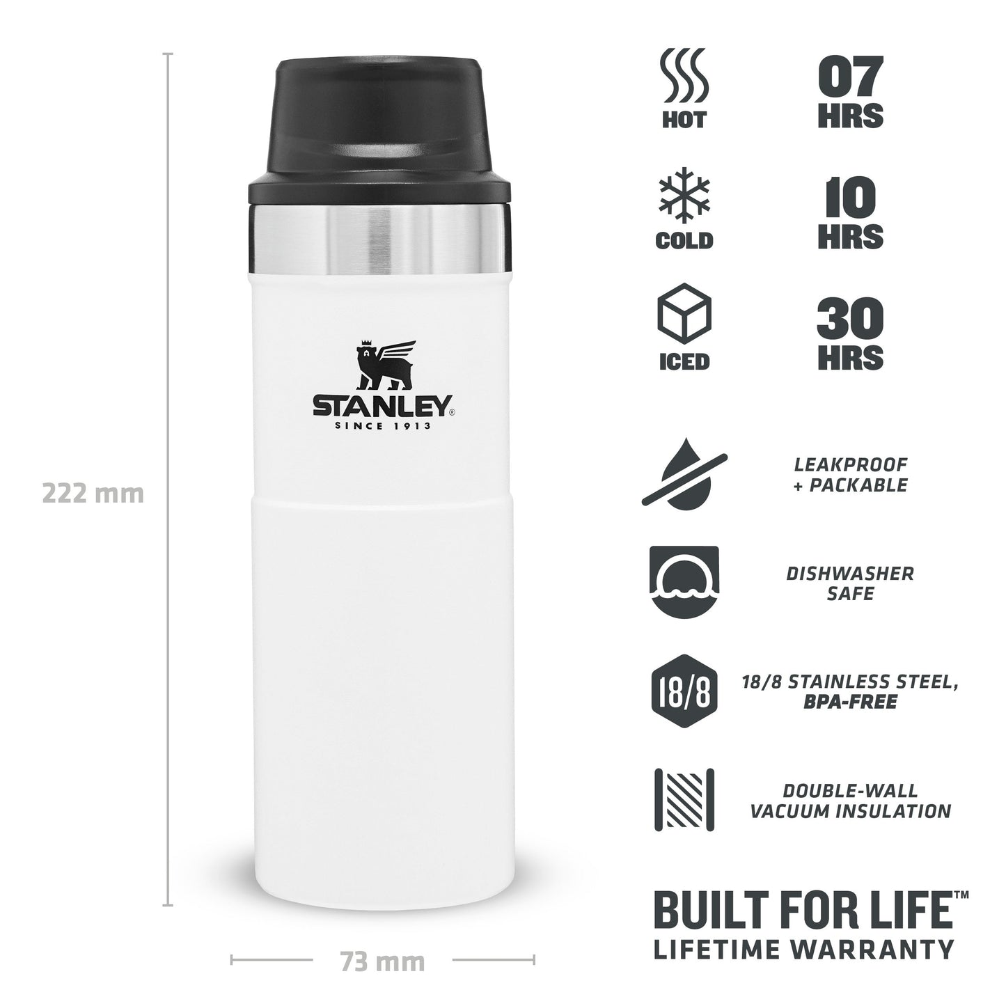 Stanley Classic Trigger-Action Travel Mug | 0.47L